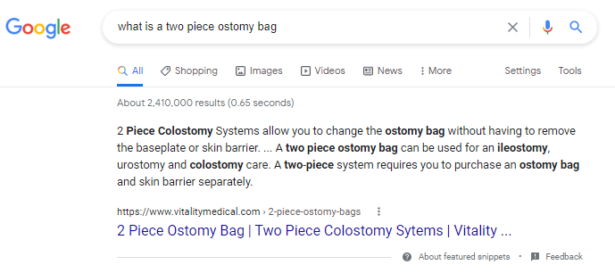 Two Piece Ostomy Bags