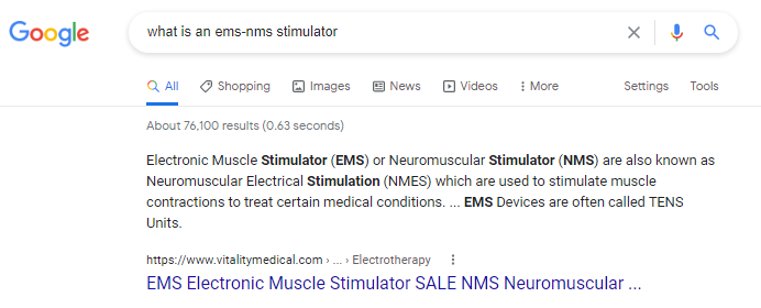 EMS Stimulators